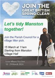 Let's Tidy Manston Together!