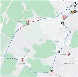 CANCELLED - Temporary Road Closure - Manston Court Road, Margate - 4th March 2026