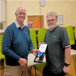 Chairman Receives New Jewel of Office